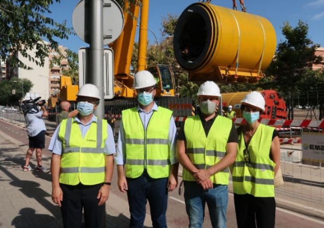 La apertura del túnel por donde transcurrirá el nuevo colector interceptor de Palma supone un paso más para poner fin a los vertidos a la bahía