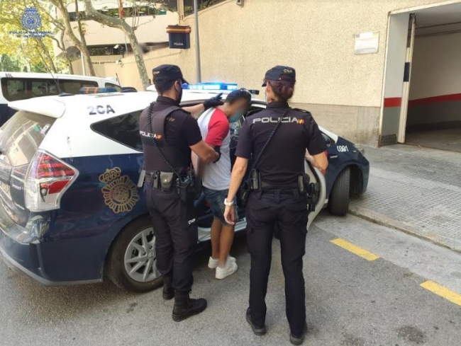 La Policía Nacional de Palma detiene a un joven por tentativa de homicidio