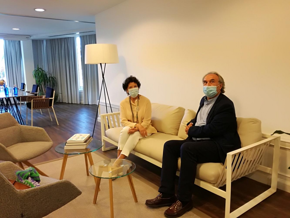 El conseller March se reúne con la ministra Celaá para hablar de la actualidad educativa