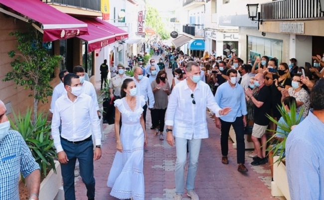 Visita de los Reyes a la isla de Ibiza