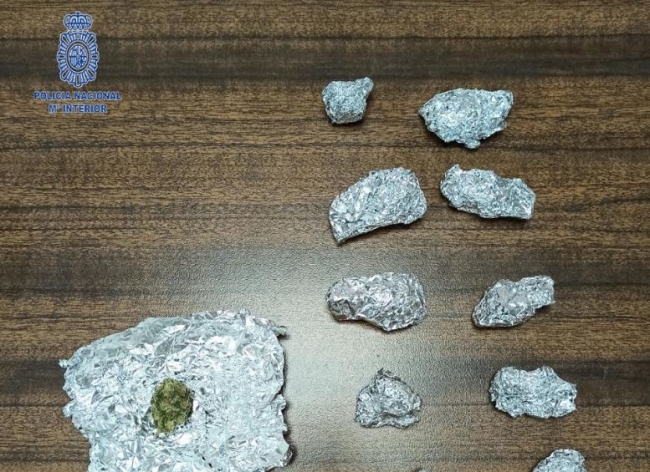 La Policía Nacional detiene a un hombre por un delito de tráfico de drogas en Palma