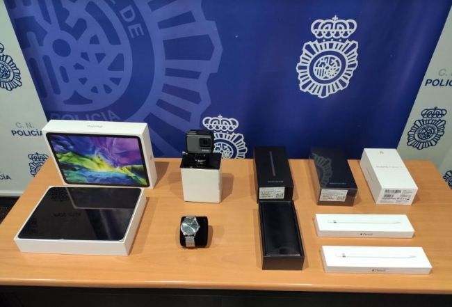 Detenido por hurtar efectos tecnológicos de gran valor en su trabajo, en Palma