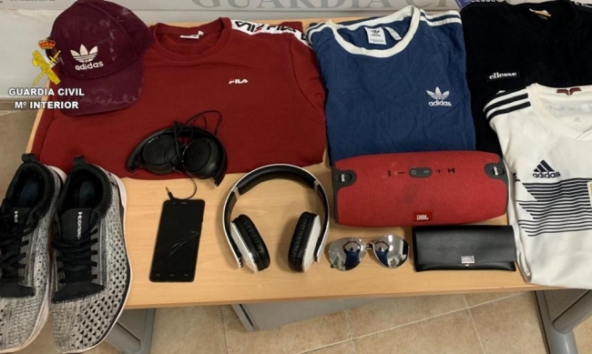 La Guardia Civil detiene a 4 jóvenes por robos en domicilios en la localidad de Santa Margarita