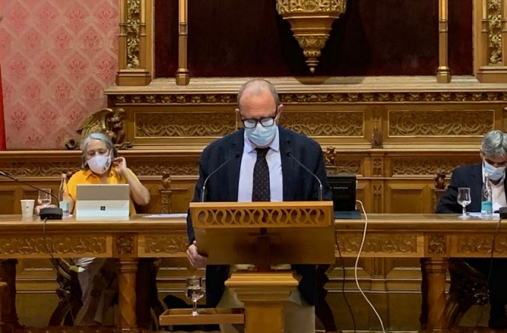 Andreu Alcover: 'El PP ha demostrado no estar junto al Real Mallorca y el Atlético Baleares votando en contra de las ayudas a las dos entidades deportivas'