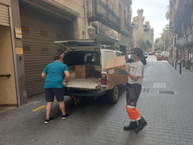 La Delegación del Gobierno en Illes Balears distribuye 366.000 mascarillas a los Ayuntamientos y entidades sociales