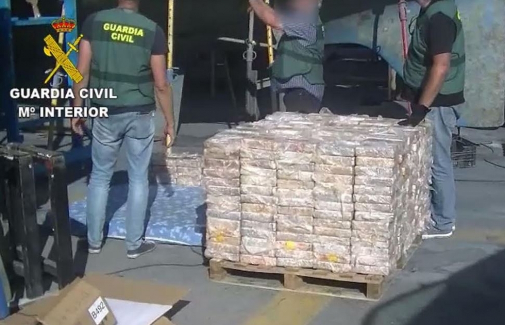 La Guardia Civil lleva a cabo la 2ª fase de la Op. Rabitt, y desarticula una organización internacional dedicada al tráfico de cocaína
