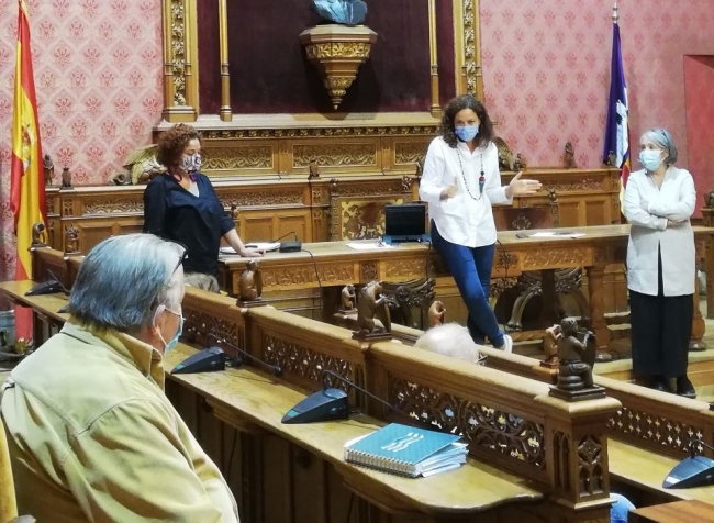 Reunión de la presidenta del Consell con las federaciones de personas mayores de Mallorca