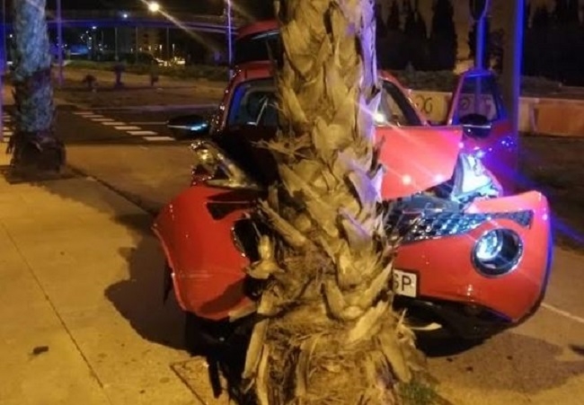 La Policía Nacional detiene a un joven que le hurtó el vehículo a su amigo y posteriormente tuvo un accidente
