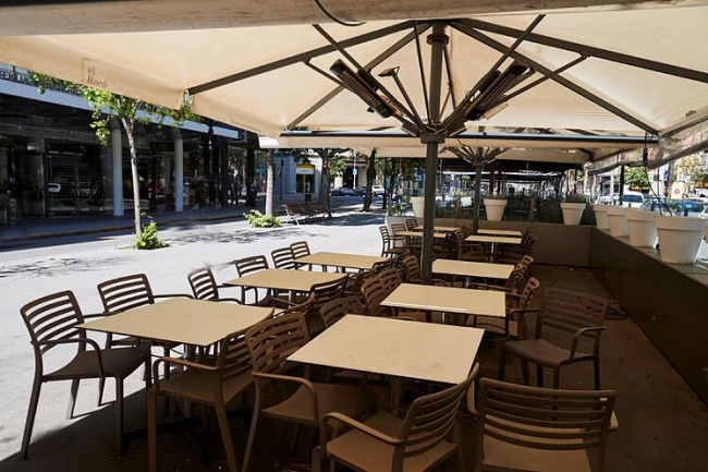 El ayuntamiento de Palma se niega a mantener hasta fin de año las ampliaciones de las terrazas de los bares y restaurantes