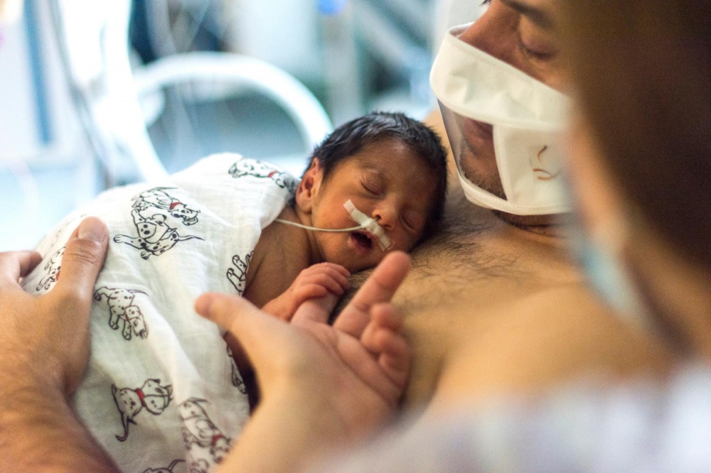 El Hospital Universitario Son Llàtzer pone en marcha el proyecto «una sonrisa-un vínculo» por el Día Mundial del Niño Prematuro