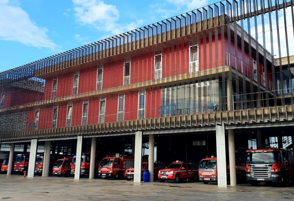 Un nuevo camión para los Bomberos de Palma especializado en terrenos forrestales y rurales