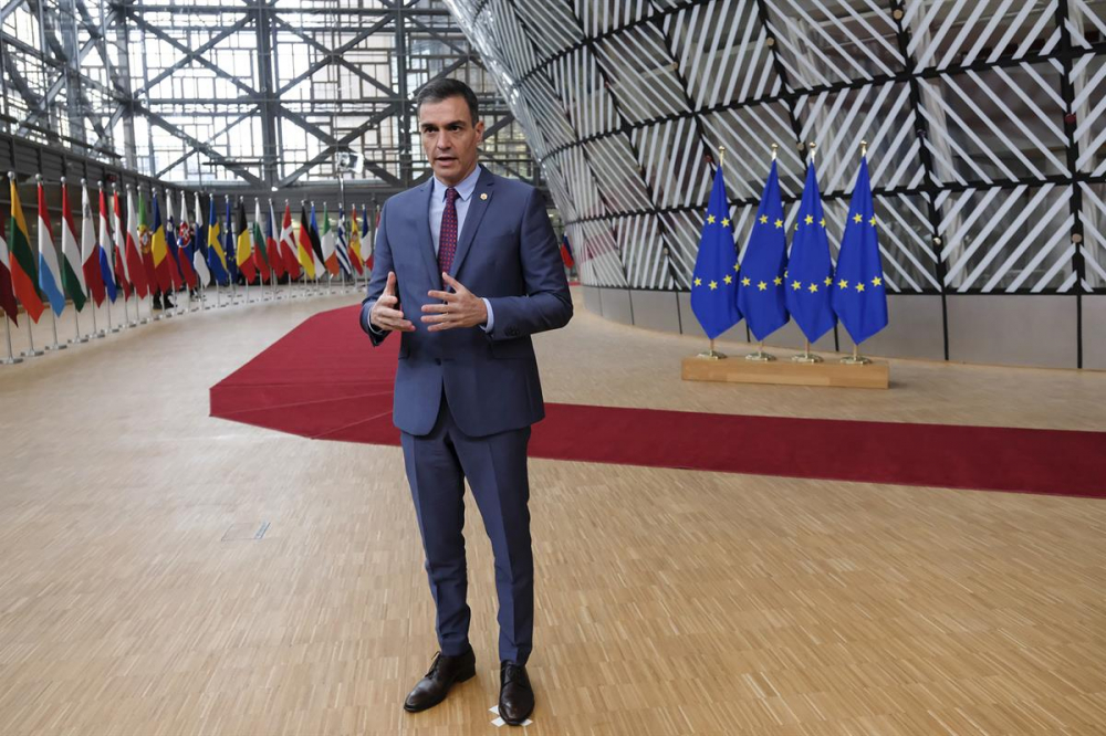 Pedro Sánchez: España está reduciendo la curva de contagios
