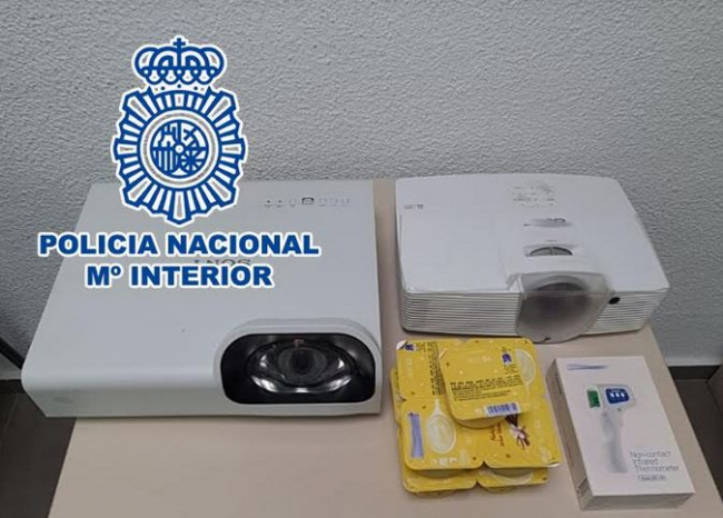 La Policía Nacional detiene en Palma al autor de un robo en un colegio público de Alicante
