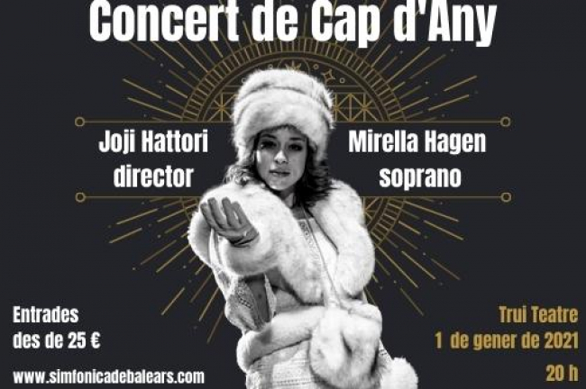 La Sinfónica dará la bienvenida al 2021 con el concierto de Fin de año