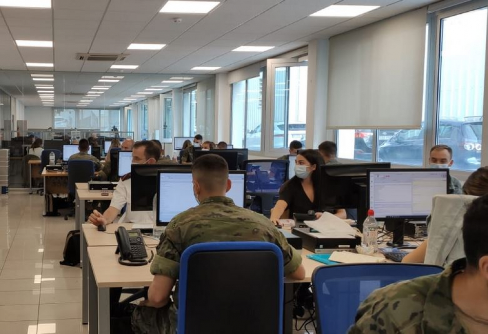 En los momentos más duros de la pandemia, un centenar de miembros del Ejército han trabajado con los rastreadores del IB-Salut para salvar vidas