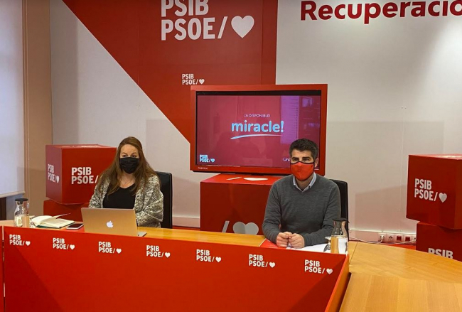 El PSIB-PSOE expresa el apoyo a las medidas 'para salvar vidas'