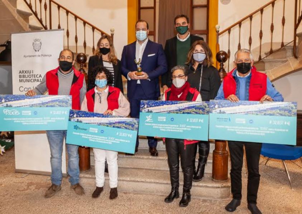 Hotel Formentor dona más de 130.000 euros a organizaciones benéficas