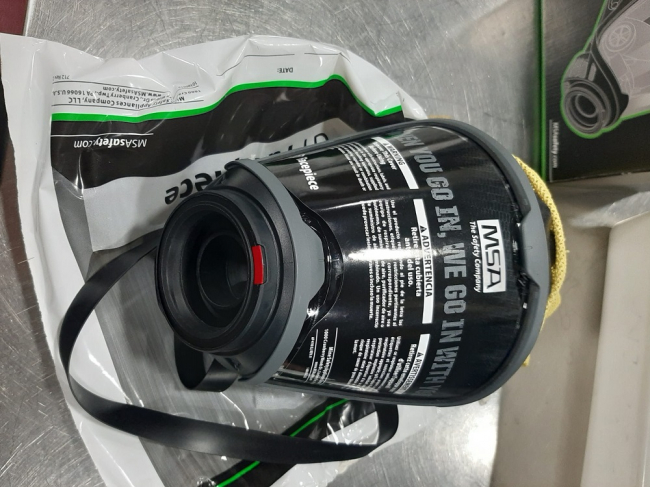 Llegan los equipos de respiración autónoma para los Bomberos de Palma 