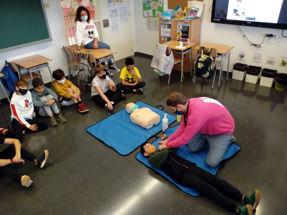 El programa «Suma’t» segueix actiu a les escoles: tallers esportius i d’hàbits també durant la pandèmia