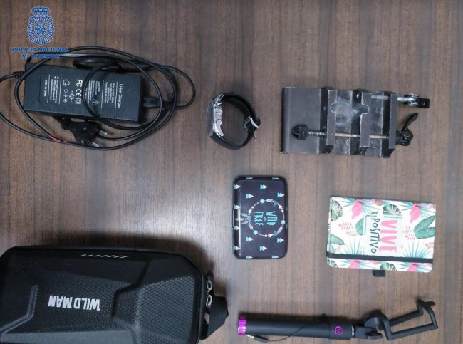 La Policía Nacional detiene a dos jóvenes por un robo con violencia en Palma