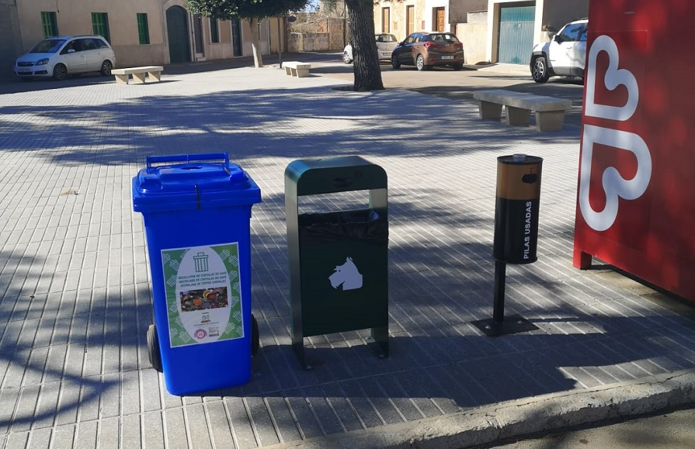 Santanyí instala contenedores para el reciclaje de cápsulas de café en todo el municipio