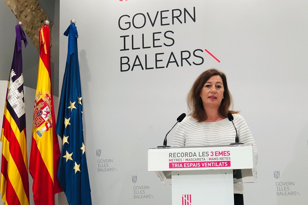 Las principales medidas para contener la pandemia se mantienen en las Illes Balears hasta el día 1 de marzo