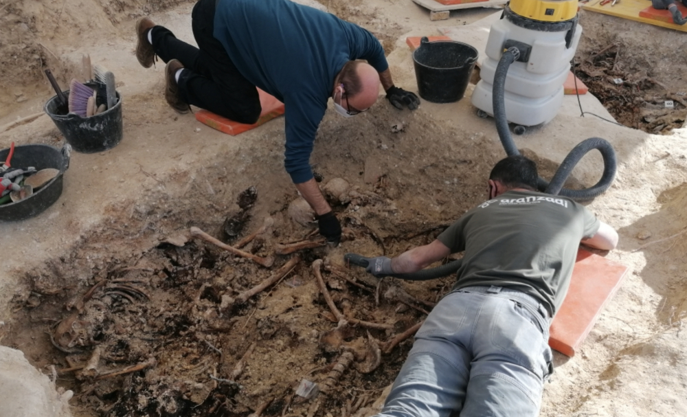 Baleares y Cataluña compartirán las bases de ADN de familiares de milicianos exhumados en Son Coletes