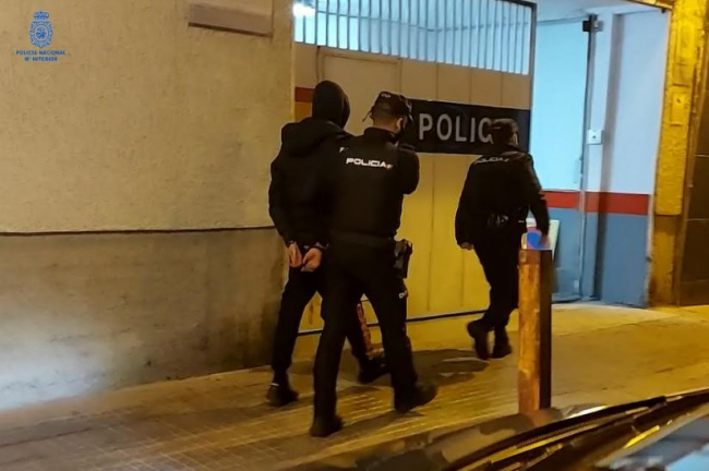La Policía Nacional de Palma detiene a un joven por un delito de amenazas, daños y malos tratos