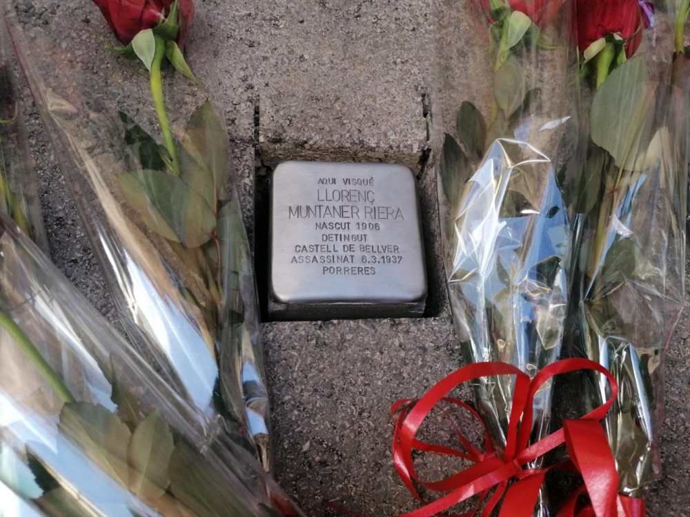 Artà, Sant Llorenç y Algaida acogen los primeros actos de colocación de las piedras de la memoria