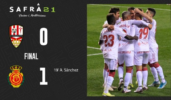 El RCD Mallorca vence al Logroñés (0-1) y continúa invicto de visitante