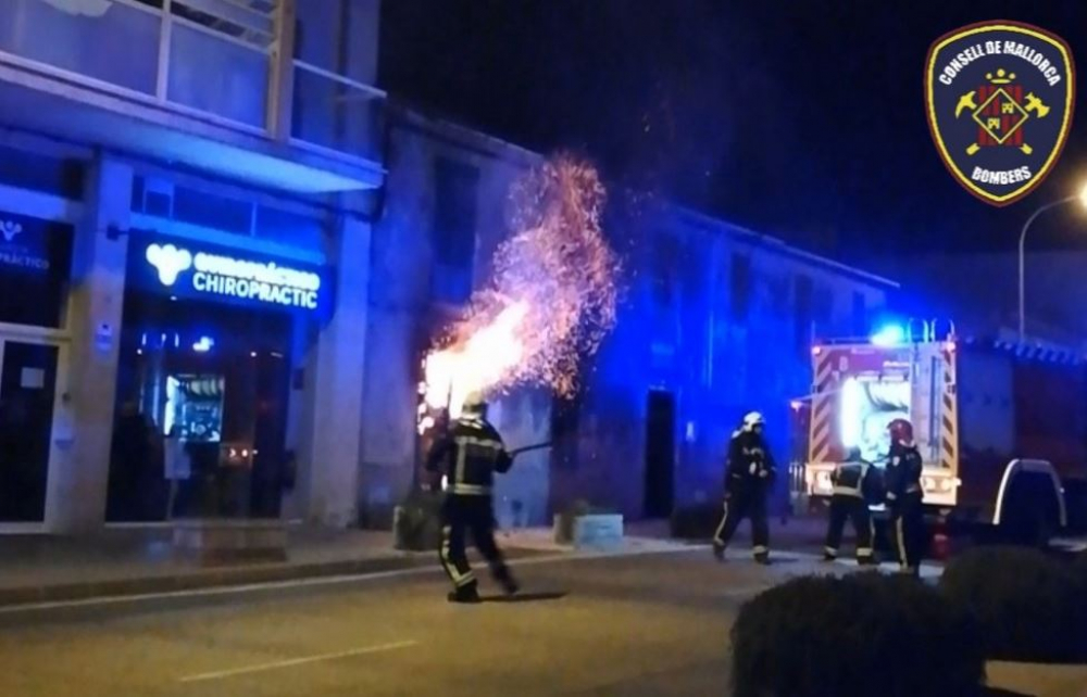 Incendio en una vivienda de Alcúdia