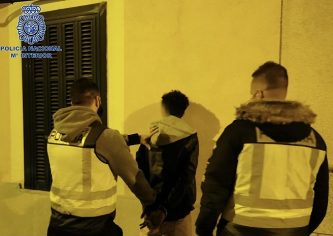 La Policía Nacional de Palma detiene a un joven por varios robos en interior de vehículo 