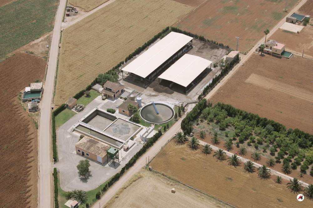 La ampliación de la depuradora de Sa Pobla permitirá incrementar en un 54% el volumen de caudal diario tratado