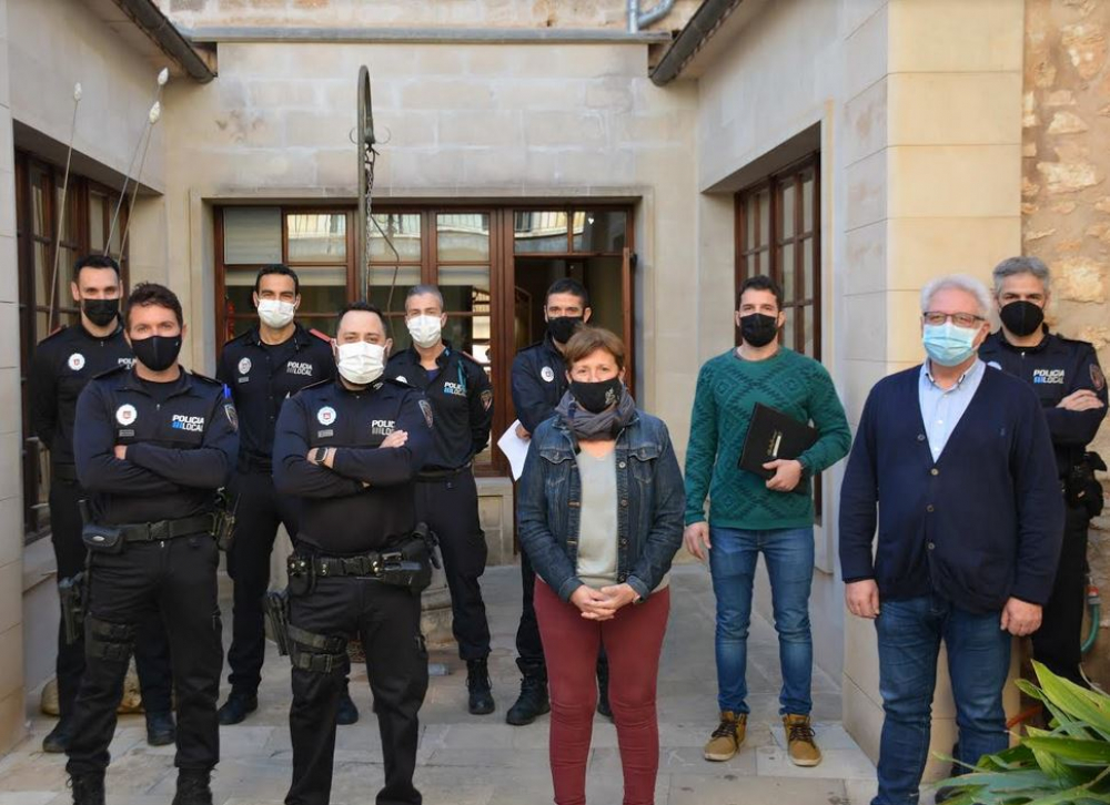 Seis agentes interinos toman posesión en la Policía Local de Santanyí