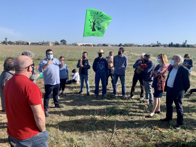 Vicenç Vidal trasladará las reivindicaciones de la Plataforma Pulmó Verd al Senado