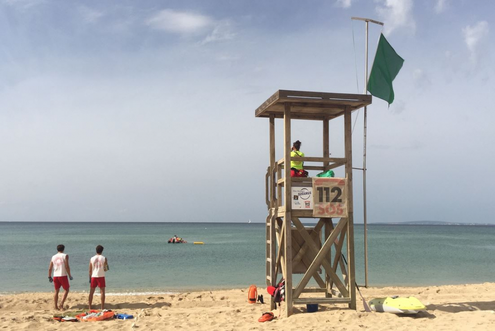 Los socorristas de las playas de Palma empiezan la temporada