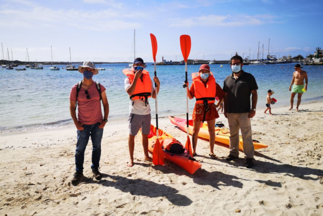 Una treintena de voluntarios vigilarán la colonia de gaviota de Adouin del islote de Na Guardis