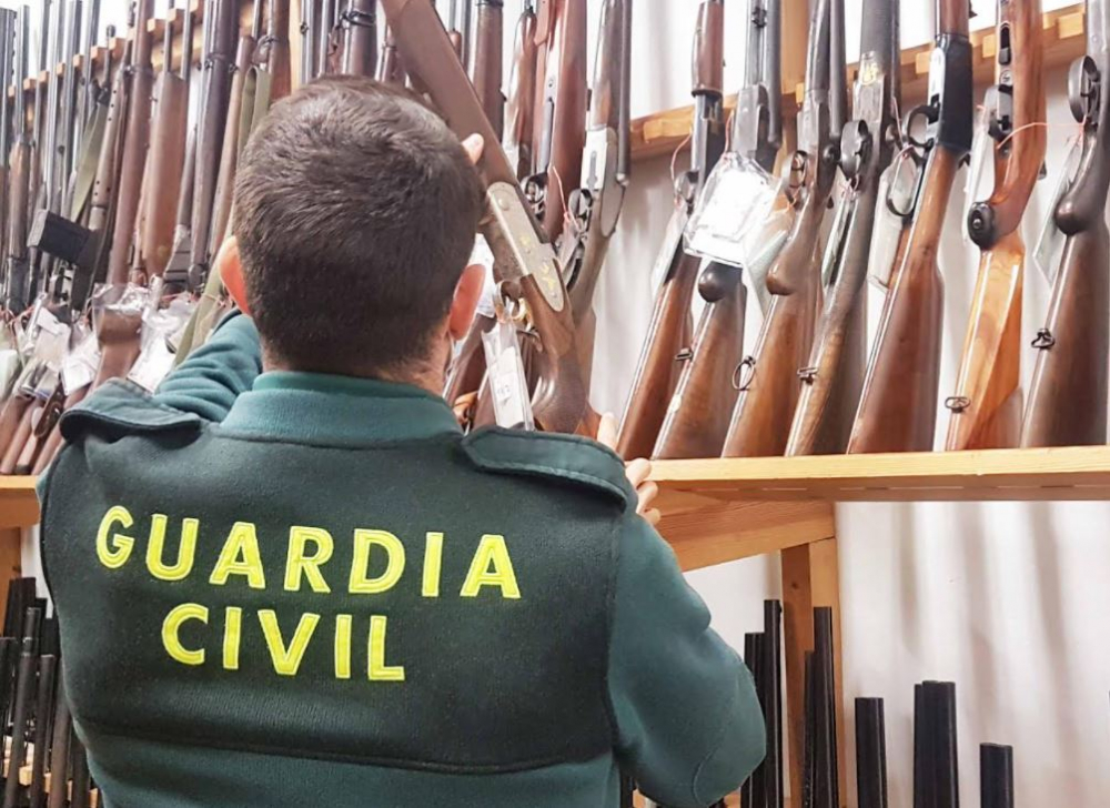La Guardia Civil llevará a cabo una de las últimas subastas de armas