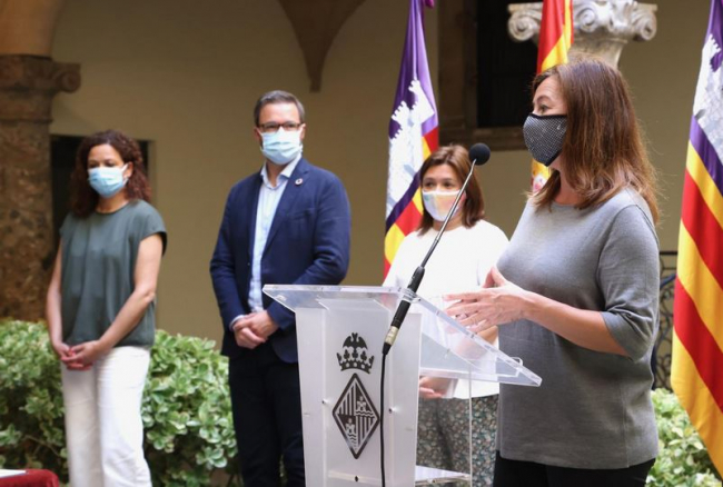 El Govern, el Consell y el Ayuntamiento de Palma destinan 11,5 millones de euros para ayudas al tejido empresarial de Ciutat