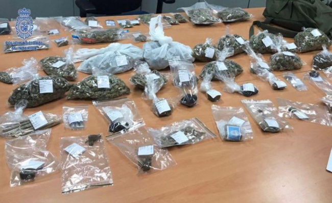 La Policía Nacional de Ibiza desmantela un club cannábico y detiene a dos personas