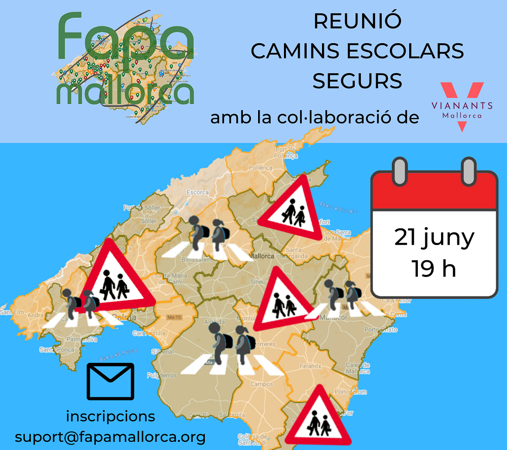 FAPA pide un entorno escolar seguro para el desplazamiento de los niños