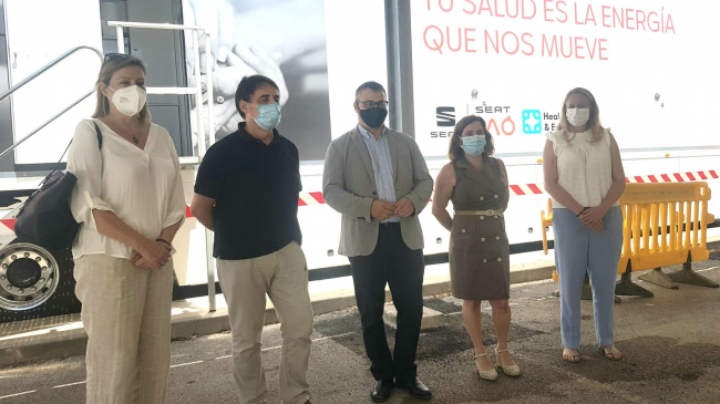 El Área de Salud amplía a 22 las líneas de vacunación contra la covid-19 en ibiza y formentera con la nueva unidad móvil