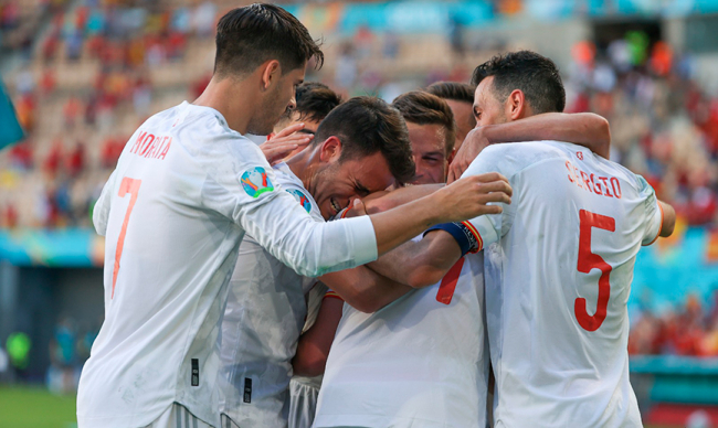 La Selección española golea 5-0 a Eslovaquia