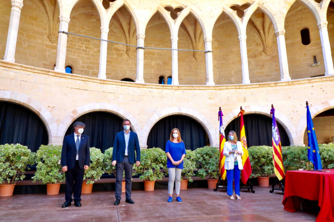 El Govern, el Ayuntamiento y el Estado sellan la financiación de la nueva depuradora de Palma