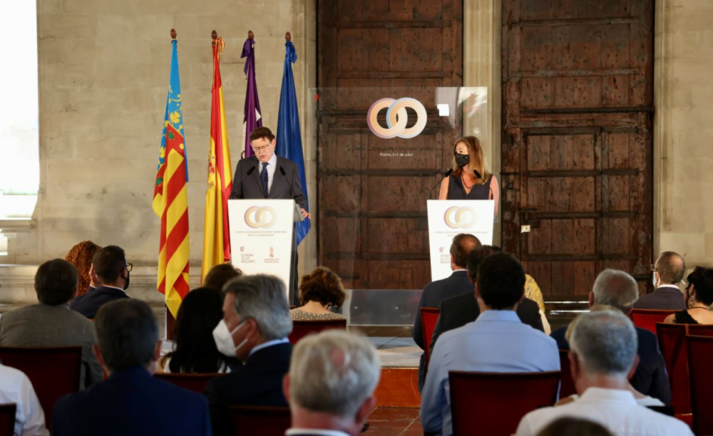 Concluye la I Cumbre Illes Balears-Comunitat Valenciana con el compromiso de seguir fortaleciendo estrategias
