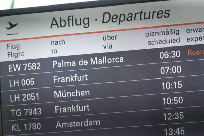 Alemania coloca a Baleares en zona de riesgo