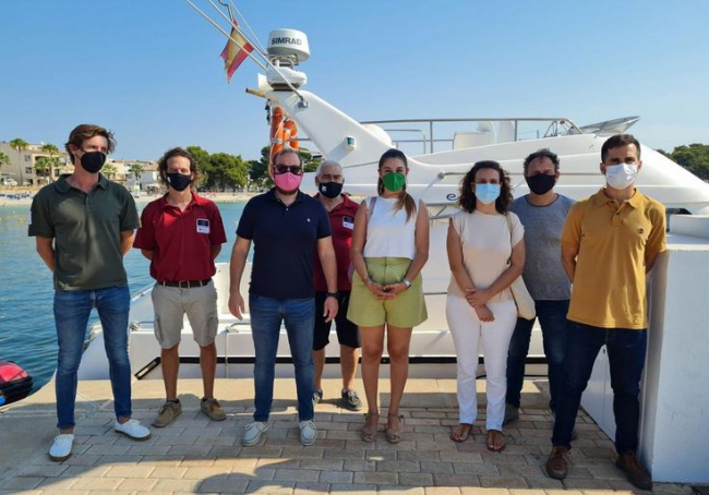 El Servicio de vigilancia de posidonia Balear, modelo a seguir para la Comunitat Valenciana