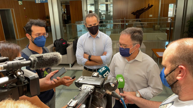 El conseller Marí anuncia en Eivissa la voluntad del Govern de construir HPP en los dos solares que cederá Sant Josep y un el Consell