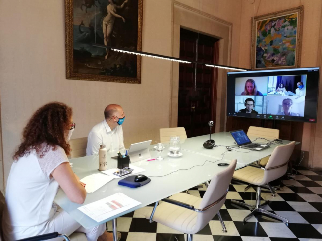 Reunión de la presidenta Cladera con los principales agentes turísticos del Reino Unido y Alemania