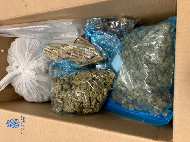 La Policía Nacional de Ibiza desmantela un club cannábico y detiene a cuatro personas